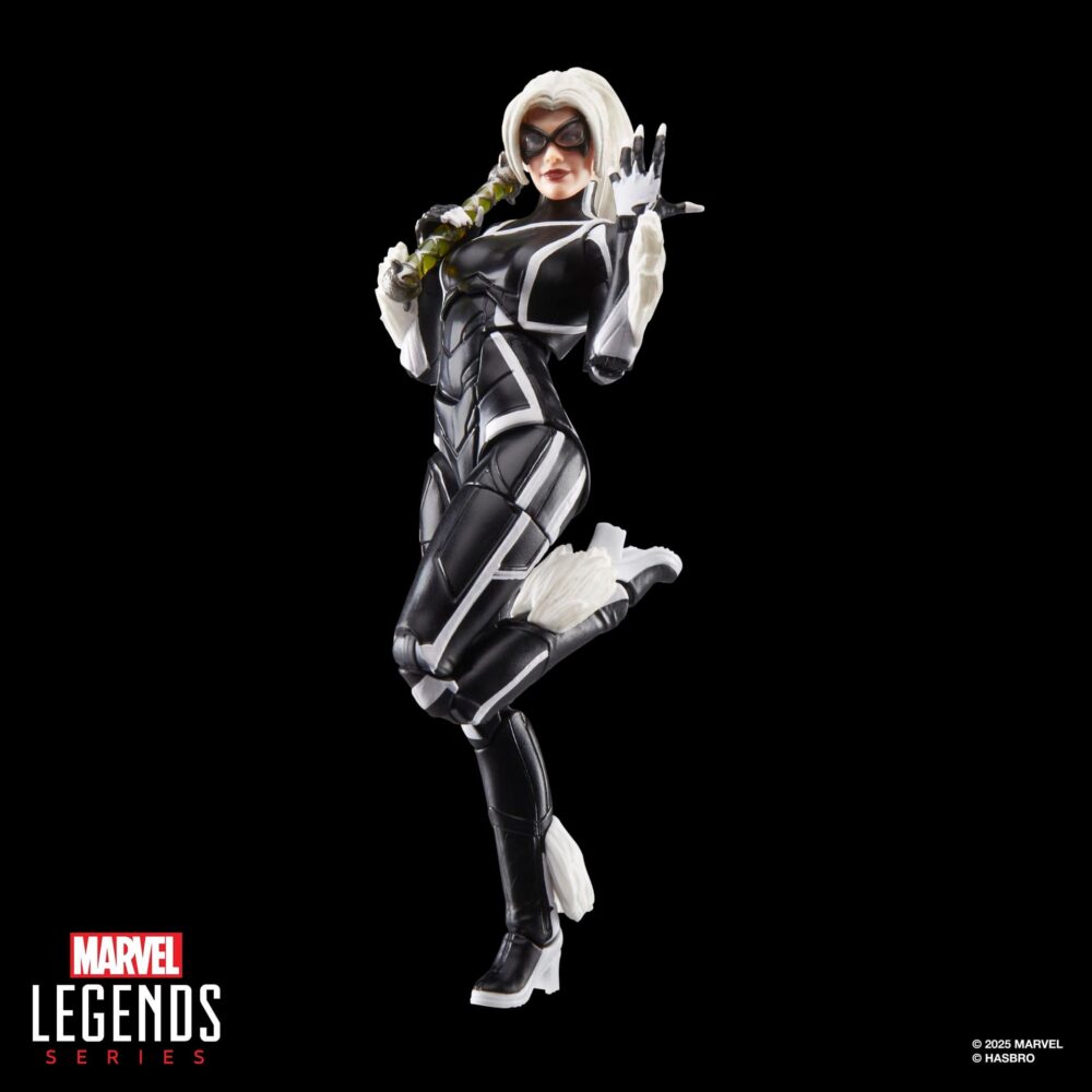 Figura de acción articulada de 16 cm del personaje BLACK CAT FELICIA HARDY GAMERVERSE MARVEL LEGENDS de HASBRO