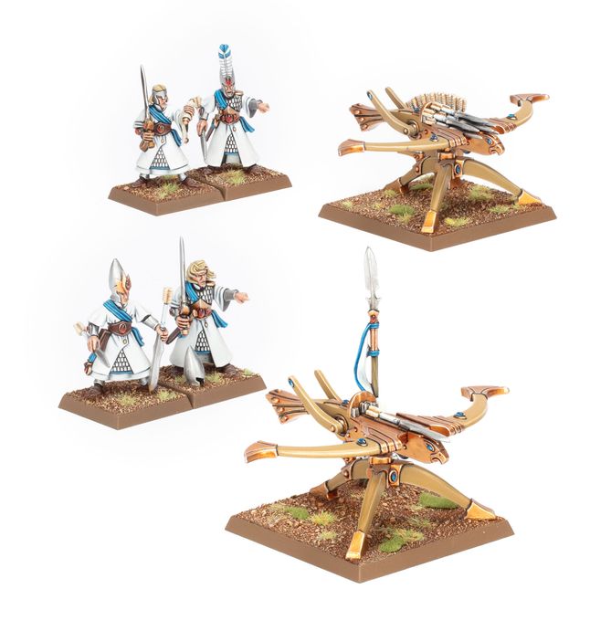 Pack de figuras de LANZAVIROTES GARRA DE ÁGILA: REINO DE LOS ALTOS ELFOS de GAMES WORKSHOP