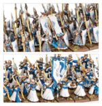 96 FIGURAS DE LOS PERSONAJES BATALLÓN DE LOS REINOS DE LOS ALTOS ELFOS DE GAMES WORKSHOP