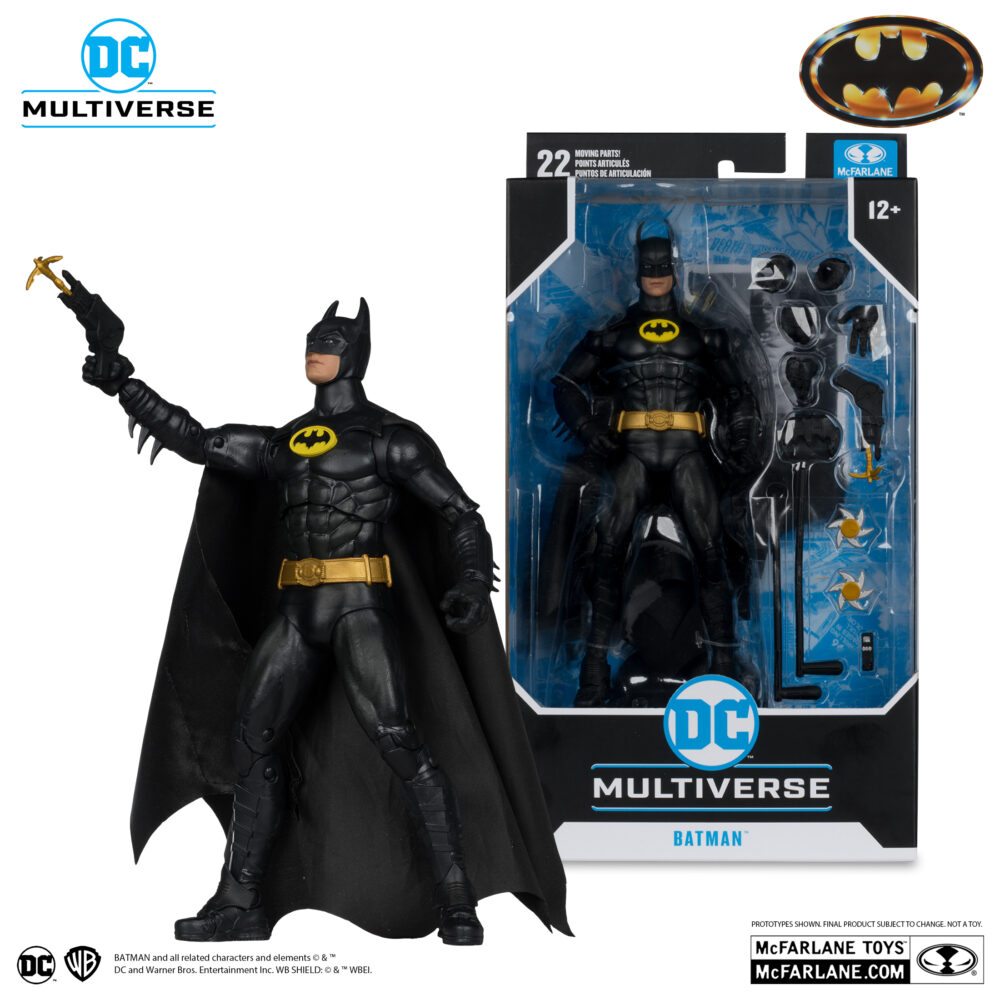 Figura de acción articulada de 17 cm del personaje BATMAN BEGINS DC MULTIVERSE de MCFARLANE TOYS