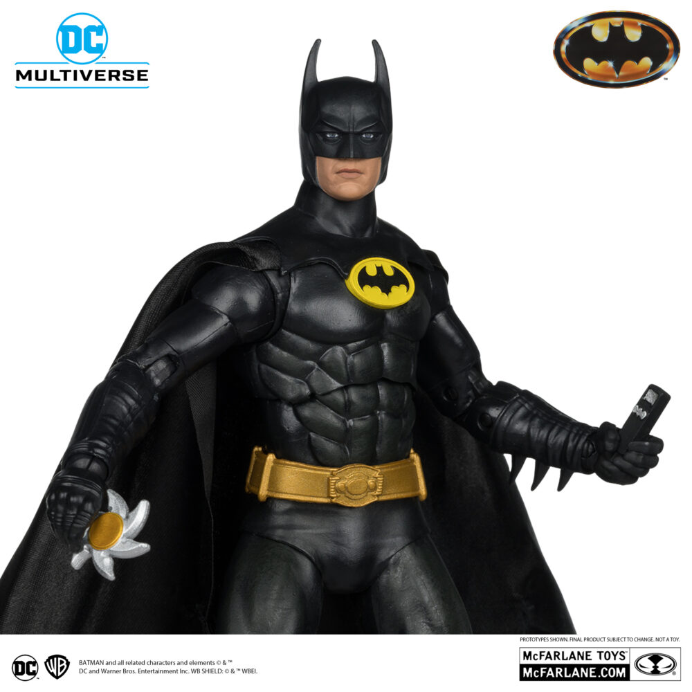 Figura de acción articulada de 17 cm del personaje BATMAN BEGINS DC MULTIVERSE de MCFARLANE TOYS