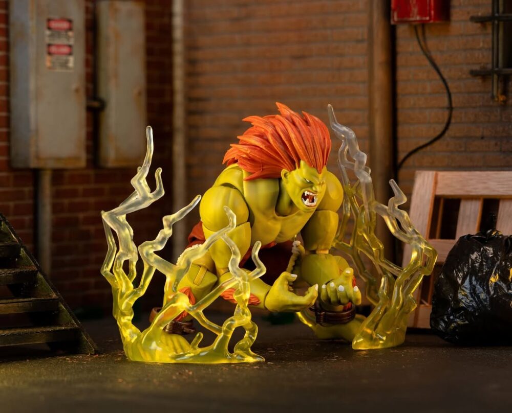 Figura de acción de 16 cm del personaje BLANKA ULTRA STREET FIGHTER II: THE FINAL CHALLENGERS de JADA TOYS