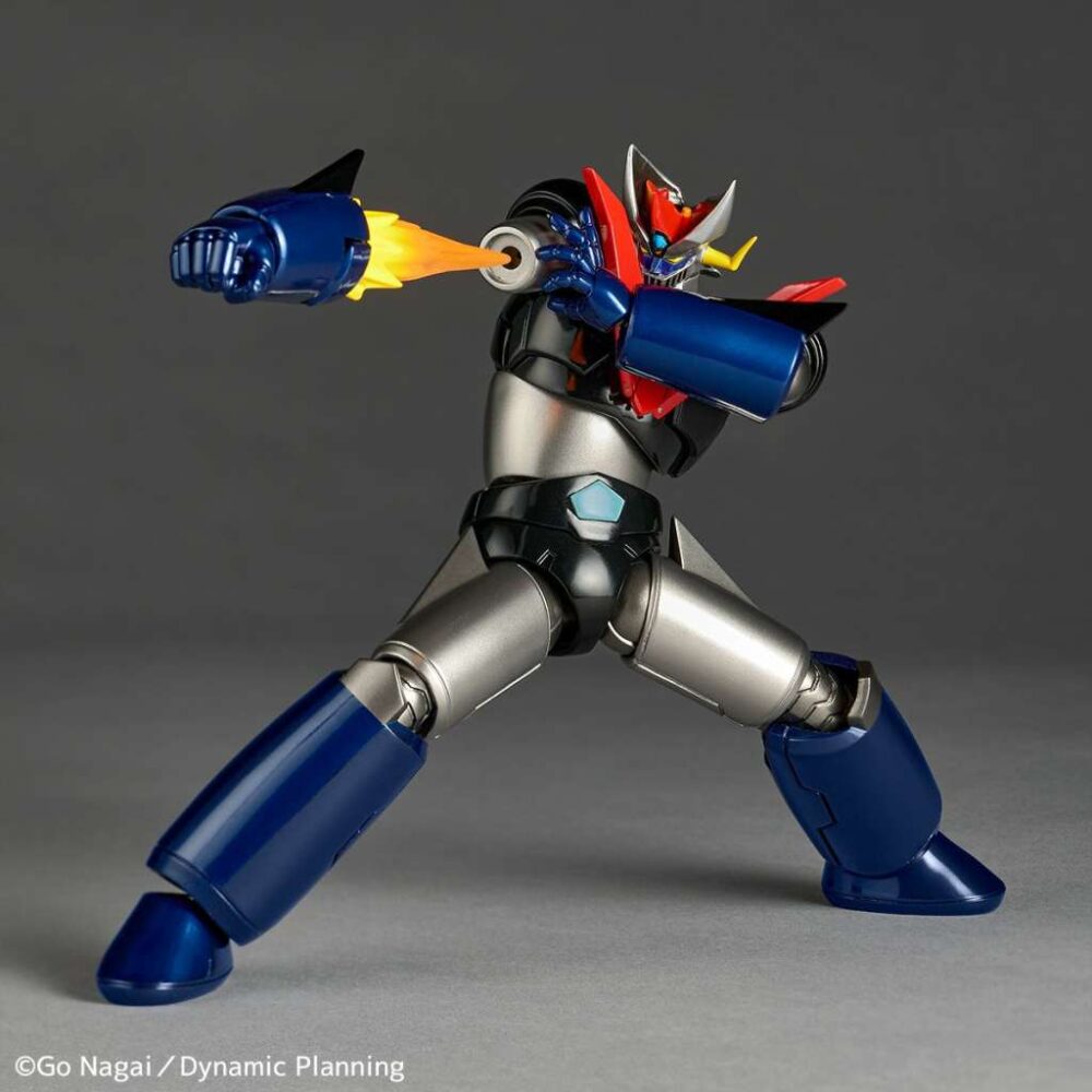 Figura de acción articulada de 16 cm del personaje GREAT MAZINGER AMAZING REVOLTECH YAMAGUCHI de REVOLTECH