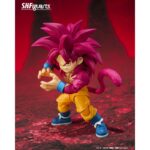 Figura de 8 cm del personaje SON GOKU SUPER SAIYAN 4 MINI DAIMA DRAGON BALL SH FIGUARTS de TAMASHII NATIONS