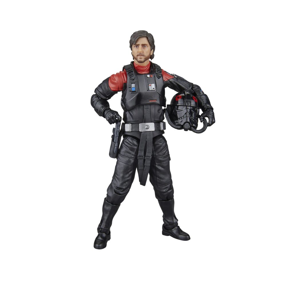 Figura de acción articulada de 16 cm del personaje CASSIAN ANDOR SIENAR TEST PILOT STAR WARS BLACK SERIES de Hasbro