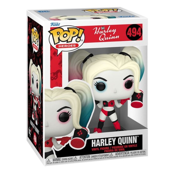 Figura de 9 cm DC HARLEY QUINN 494 de la colección funko pop!