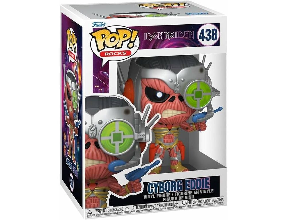 Figura de 9 cm ROCKS CYBORG EDDIE 438 de la colección funko pop!