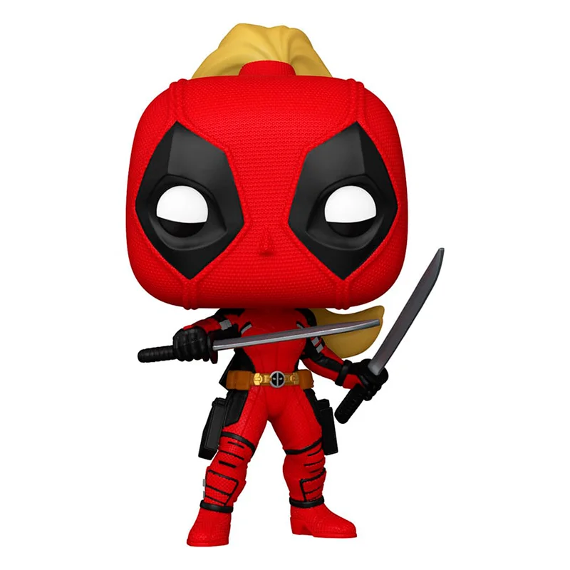 Figura de 9 cm MARVEL LADYPOOL 1404 de la colección funko pop!