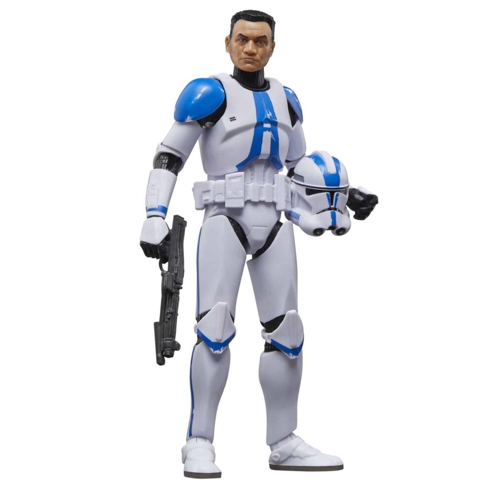 Figura de acción articulada de 16 cm del personaje TACTICAL OPS TROOPER 20TH BLACK SERIES STAR WARS de HASBRO