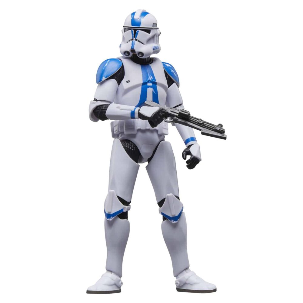 Figura de acción articulada de 16 cm del personaje TACTICAL OPS TROOPER 20TH BLACK SERIES STAR WARS de HASBRO