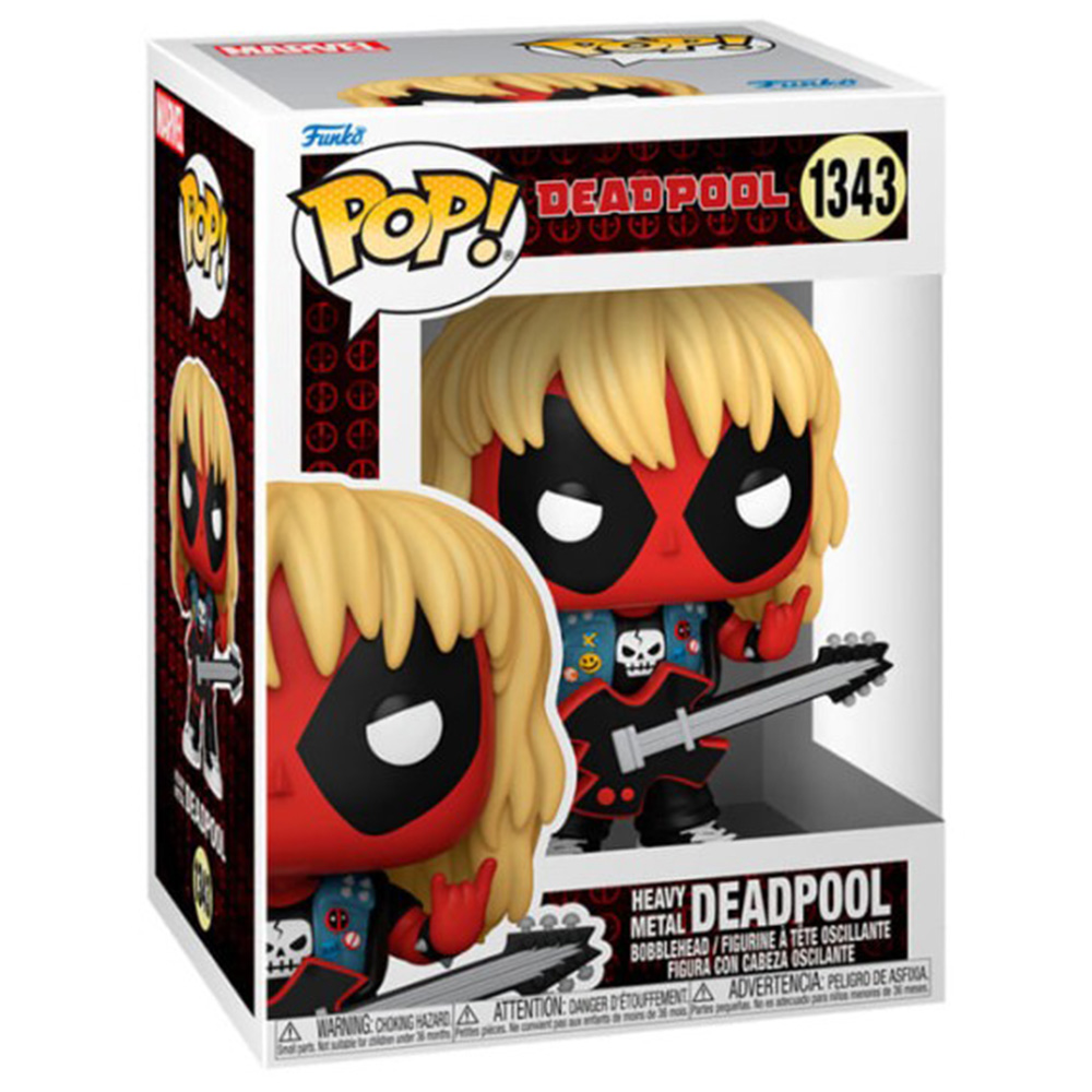 Figura de 9 cm MARVEL DEADPOOL 1343 de la colección funko pop!