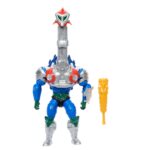 MEKANEK MOTU x TMNT TURTLES OF GRAYSKULL MASTERS DEL UNIVERSOS. ¡Es un momento emocionante para ser fanático de Masters of the Universe! Para los fanáticos de toda la vida y para una nueva generación de niños que aman la acción y la aventura. ¡Es hora de experimentar la emocionante acción y aventuras de He-Man, Skeletor, los secretos del Castillo Grayskull y mucho más!. Las figuras de esta colección miden 5,5 pulgadas de alto y tienen 16 articulaciones móviles. Son altamente articuladas para una diversión imaginativa y orientada a la acción. ¡Al estilo Masters of the Universe! Los fanáticos de toda la vida apreciarán tanto los detalles de diseño vintage que honran la herencia de esta querida franquicia de aventuras como las actualizaciones de diseño que agregan una mirada emocionante al futuro. ¡Cada figura viene con un accesorio de batalla y un mini cómic de una serie que explora nuevas historias y presenta héroes, villanos y aliados en la eterna batalla entre el bien y el mal! A los aficionados les encantará el embalaje retro de estilo clásico. Esté atento a los nuevos personajes que están por llegar y seleccione una colección para jugar e intercambiar.