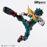 Figura de acción articulada de 16 cm del personaje IZUKU MIDORIYA MY HERO ACADEMIA SH FIGUARTS de TAMASHII NATIONS
