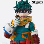 Figura de acción articulada de 16 cm del personaje IZUKU MIDORIYA MY HERO ACADEMIA SH FIGUARTS de TAMASHII NATIONS