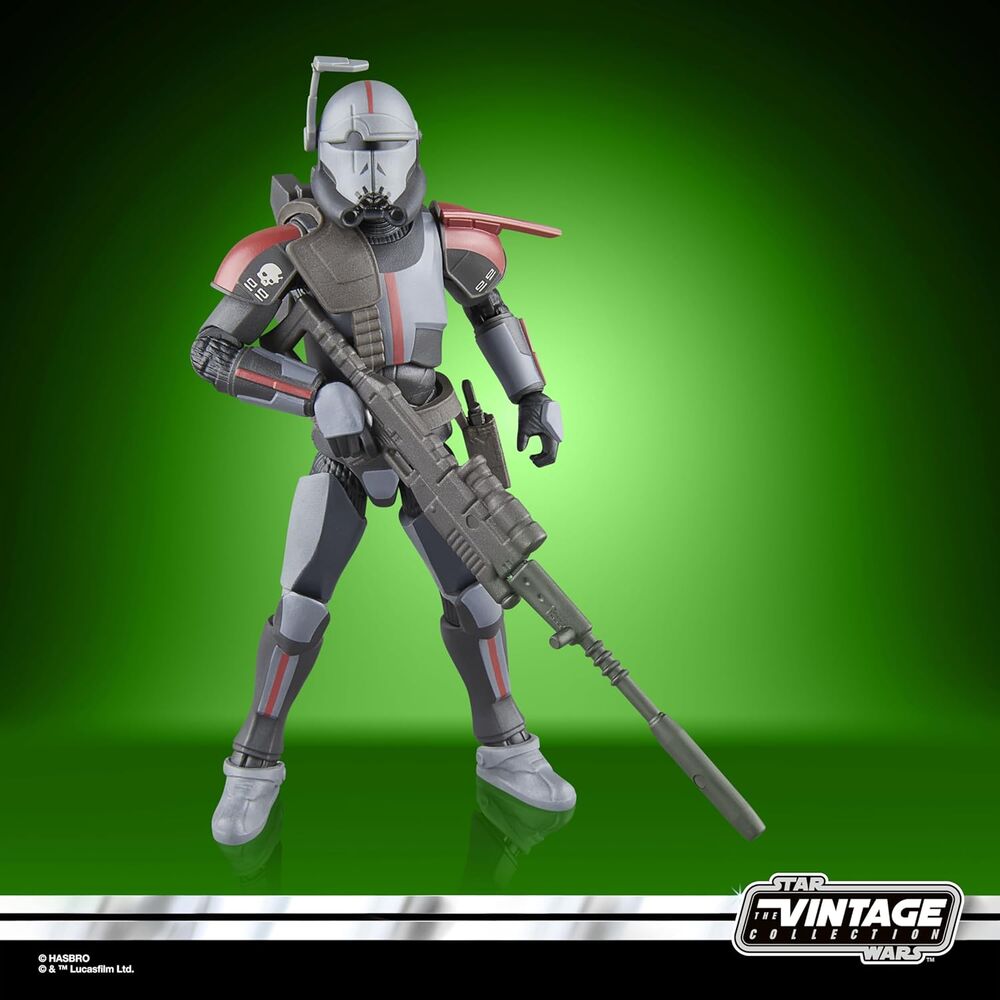 Figura de acción articulada de 9,5 cm del personaje CROSSHAIR THE BAD BATCH VINTAGE COLLECTION STAR WARS de HASBRO