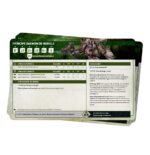 DATASHEET CARDS: DEATH GUARD (ESPAÑOL) La Guardia de la Muerte avanza penosamente en una marea sucia de ceramita en descomposición, carne hinchada y pústulas purulentas. Se compone en su mayoría de Marines Espaciales caídos, pero también de daemons escurridizos, desmañados Plagabundos y otras almas perdidas. ¡Pobre del enemigo que se enfrente a ellos, pues se enfrentan a su propia mortalidad!