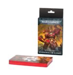 DATASHEET CARDS: WORLD EATERS Los ejércitos de los Devoradores de Mundos son hordas poco sutiles de guerreros frenéticos, daemons babeantes y cultistas enfurecidos, a duras penas organizados como fuerza de combate. Se lanzan al combate sin planear demasiado la táctica, intentando simplemente derramar la mayor cantidad de sangre posible para su deidad.