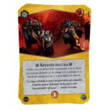 REALMSTONE RAIDERS RIVALS DECK (ESPAÑOL). Para la mayoría de las almas, solo hay un motivo para viajar a Ascuagarda: recabar piedrascua. En cada ardiente esquirla de esta piedra del reino aqshiana late un poder que todos anhelan. Todo pasa a un segundo plano para obtener más, y apoderarse de estos fragmentos arcanos puede incluso justificar acabar con su anterior dueño. Incursores de piedra del reino es un mazo Rivales completo y listo para jugar que cualquier banda puede utilizar en partidas de Warhammer Underworlds. ¡Abre el paquete, baraja las cartas y listo! El mazo está clasificado bajo el estilo de juego experimentado, perfecto para atacar a tus enemigos y aprovechar el poder de los ardides y mejoras de pedrascua, y combina a la perfección con una banda de estilo experimentado. Puedes usarlas solas o combinarlas con otro mazo para crearte un mazo personalizado de formato Némesis.