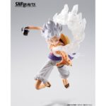 Figura de acción articulada de 15 cm del personaje MONKEY D LUFFY GEAR5 FUTURE ISLAND ONE PIECE SH FIGUARTS de Tamashii nations