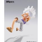 Figura de acción articulada de 15 cm del personaje MONKEY D LUFFY GEAR5 FUTURE ISLAND ONE PIECE SH FIGUARTS de Tamashii nations