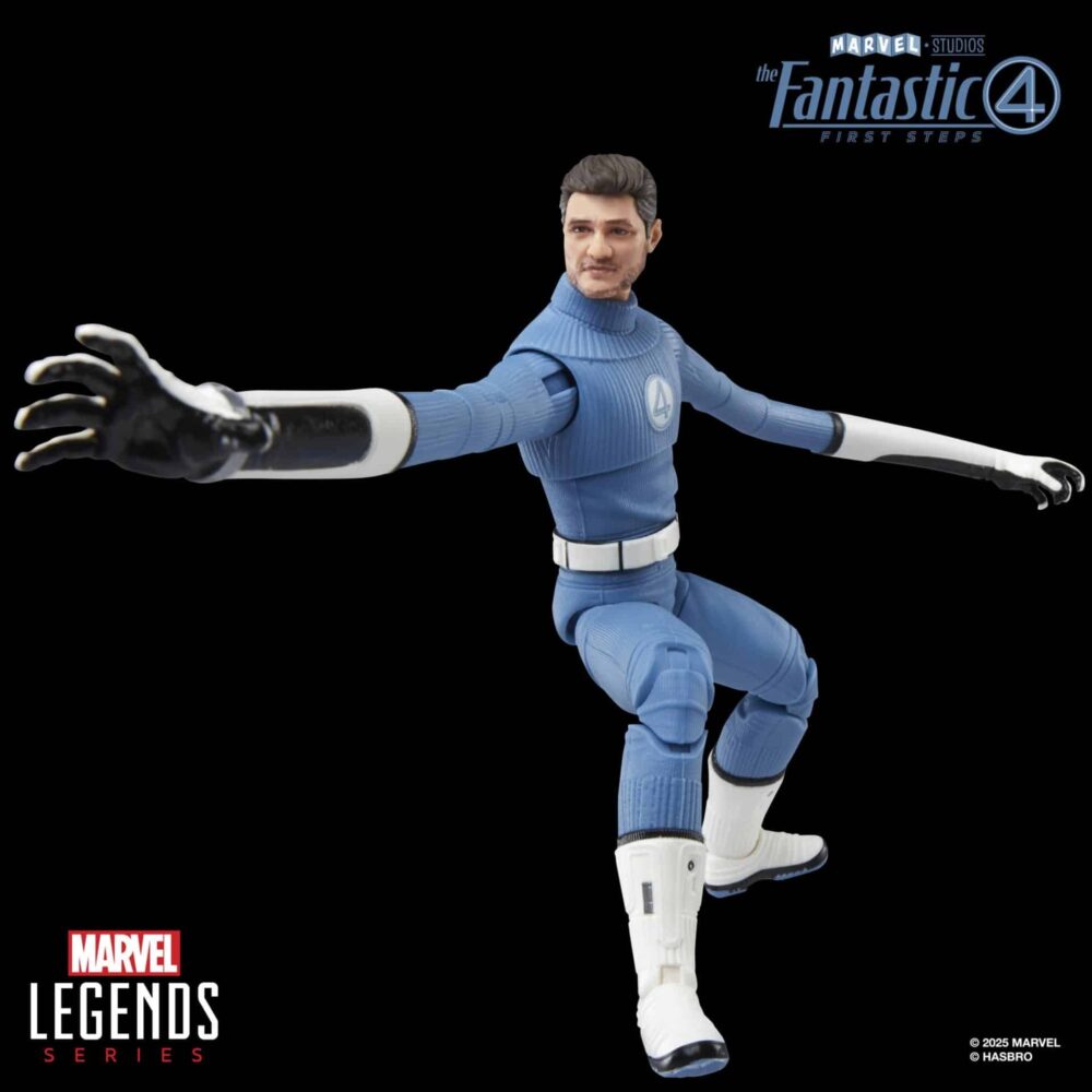 Figura de acción articulada de 16 cm del personaje MISTER FANTÁSTICO LOS 4 FANTÁSTICOS MARVEL LEGENDS de HASBRO