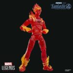 Figura de acción articulada de 16 cm del personaje HUMAN TORCH LOS 4 FANTÁSTICOS MARVEL LEGENDS de HASBRO