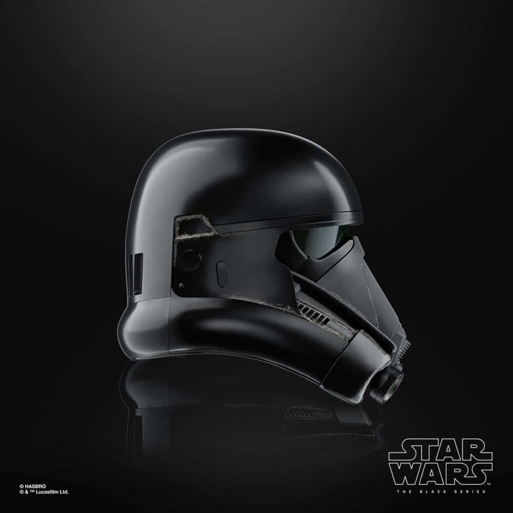 CASCO ELECTRÓNICO IMPERIAL DEATH TROOPER BLACK SERIES STAR WARS de la marca HASBRO
