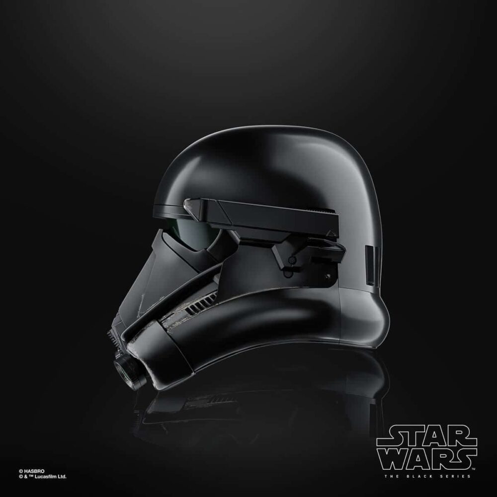 CASCO ELECTRÓNICO IMPERIAL DEATH TROOPER BLACK SERIES STAR WARS de la marca HASBRO