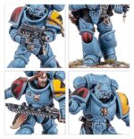 SPACE WOLVES ARMY SET (ESPAÑOL). Los Lobos Espaciales son una estirpe salvaje y bestial. Procedentes del mundo letal de Fenris, son un Capítulo sin igual de Marines Espaciales del Emperador. Temerarios e indómitos, van a la guerra con pieles gruesas, talismanes tribales y tótems, aullando como los lobos de su gélido hogar. Los salvajes e impetuosos Garras Sangrientas, los severos y disciplinados Cazadores Grises y los poderosos campeones de la Guardia del Lobo se reúnen aquí para acabar con los enemigos del Padre de todas las cosas y ganarse su lugar en las sagas de su noble Capítulo. Esta caja contiene el núcleo para un nuevo ejército de Lobos Espaciales o una expansión para tu colección actual. Un Jefe de Batalla de la Guardia del Lobo lidera desde el frente, listo para escribir su propia saga. Un Sacerdote Lobo permanece junto a él para apoyar espiritualmente a las tropas y curar sus heridas. Un trío de poderosos veteranos Cortacabezas de la Guardia del Lobo respaldan la infantería, junto con sus leales Lobos Cazadores. Los Cazadores Grises y los Garras Sangrientas forman la línea de batalla, listos para lanzarse de cabeza hacia el conflicto. Las miniaturas de esta caja son fáciles de personalizar. El Jefe de Batalla de la Guardia del Lobo puede elegir entre tres cabezas y puede armarse con un martillo de trueno o un arma de energía artesanal, además de una pistola de plasma, una pistola bólter artesanal o un escudo de tormenta. El Sacerdote Lobo también puede elegir entre tres cabezas, y puede reemplazar su pistola bólter absolvor por una daga ritual. Los Cortacabezas de la Guardia del Lobo pueden elegir entre nueve cabezas distintas y pueden portar un par de armas de energía artesanales o un escudo de tormenta y un arma de energía artesanal.