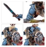 SPACE WOLVES ARMY SET (ESPAÑOL). Los Lobos Espaciales son una estirpe salvaje y bestial. Procedentes del mundo letal de Fenris, son un Capítulo sin igual de Marines Espaciales del Emperador. Temerarios e indómitos, van a la guerra con pieles gruesas, talismanes tribales y tótems, aullando como los lobos de su gélido hogar. Los salvajes e impetuosos Garras Sangrientas, los severos y disciplinados Cazadores Grises y los poderosos campeones de la Guardia del Lobo se reúnen aquí para acabar con los enemigos del Padre de todas las cosas y ganarse su lugar en las sagas de su noble Capítulo. Esta caja contiene el núcleo para un nuevo ejército de Lobos Espaciales o una expansión para tu colección actual. Un Jefe de Batalla de la Guardia del Lobo lidera desde el frente, listo para escribir su propia saga. Un Sacerdote Lobo permanece junto a él para apoyar espiritualmente a las tropas y curar sus heridas. Un trío de poderosos veteranos Cortacabezas de la Guardia del Lobo respaldan la infantería, junto con sus leales Lobos Cazadores. Los Cazadores Grises y los Garras Sangrientas forman la línea de batalla, listos para lanzarse de cabeza hacia el conflicto. Las miniaturas de esta caja son fáciles de personalizar. El Jefe de Batalla de la Guardia del Lobo puede elegir entre tres cabezas y puede armarse con un martillo de trueno o un arma de energía artesanal, además de una pistola de plasma, una pistola bólter artesanal o un escudo de tormenta. El Sacerdote Lobo también puede elegir entre tres cabezas, y puede reemplazar su pistola bólter absolvor por una daga ritual. Los Cortacabezas de la Guardia del Lobo pueden elegir entre nueve cabezas distintas y pueden portar un par de armas de energía artesanales o un escudo de tormenta y un arma de energía artesanal.