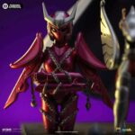 Estatua de 27 cm del personaje ARIES MU SAINT SEIYA DELUXE ART SCALE 1/10 de la marca IRON STUDIOS