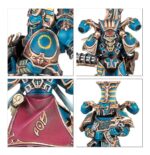 WARPFLAME THRALLBAND: THOUSAND SONS BATTLEFORCE. Los Hechiceros de los Mil Hijos lideran a sus tropas con la habilidad de un marionetista, moviéndolas por el campo de batalla como piezas sobre un tablero que solo ellos pueden ver. Los Marines Rúbrica, ataviados con servoarmaduras y armaduras Exterminador, marchan al unísono junto a enormes Robots Sekhetar, constructos infernales imbuidos de potentes conjuros. Esta completa caja contiene una fuerza de los Mil Hijos para Warhammer 40,000. Liderados por tres Hechiceros Exaltados y apoyados por Robots Sekhetar y Exterminadores Escarabeo Oculto, son una fuerza letal en manos de un general capaz. Completa la fuerza una unidad de Marines Rúbrica, ideales para tomar objetivos y reforzar tu potencia de fuego con sus armas pesadas y especiales. Los Robots Sekhetar están armados con lanzallamas pesados disformes, baterías fuego infernal y rifles de fusión piroflujo. El rifle de fusión piroflujo puede cambiarse por un proyector de llamas disformes y una terrible garra de energía. Los Marines Rúbrica pueden equiparse con bólteres infierno o lanzallamas disformes. Uno puede montarse con un letal cañón cosechaalmas y otro puede portar un Icono de llamas. El Aspirante Hechicero que los lidera puede equiparse con una pistola bólter infierno o una pistola de llamas disformes, como el resto de la unidad. Los Exterminadores Escarabeo Oculto están armados con combibólteres infierno y un khopesh prosperiano. Una miniatura puede equiparse con un lanzallamas pesado disforme, un cañón cosechaalmas o una batería fuego infernal. El Hechicero Escarabeo Oculto con báculo puede equiparse con un combibólter infierno o un khopesh prosperiano. Independientemente de cómo elijas montarlos, esta caja es un modo fantástico de empezar un ejército de Mil Hijos o ampliar tu colección con un versátil set de impresionantes miniaturas al tiempo que ahorras, si lo comparas con comprar cada kit por separado. La caja también trae en primicia las miniaturas de Robots Sekhetar.