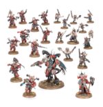 COMBAT PATROL: WORLD EATERS El Príncipe Daemon Vorrakh ha derramado océanos de sangre, pero para él nunca es suficiente. Al frente de su grupo de asesinos enloquecidos realiza una recolecta interminable de cráneos para Khorne. Su Maestro Verdugo le ayuda a liderar a las tropas para que él pueda centrarse en objetivos mayores, usando a los Bersérkeres y Chakales para abrirse paso a machetazos hacia una sangrienta victoria.