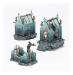 SOULBLIGHT GRAVELORDS: SEPULCRO MALDITO. Los Sepulcros Malditos están inundados de energías de muerte. Son lugares de un enorme potencial nigromántico en el que cientos o incluso miles de almas sufrieron un trágico final cargado de violencia y terror. Tales sitios son de gran utilidad para los Necroseñores Pudrealmas, al contener copiosas cantidades de carne disecada y huesos amarillentos listos para engrosar las filas de soldados no muertos o remendar a los guerreros más dañados.