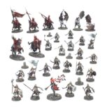 SOULBLIGHT GRAVELORDS: BLOODCRAVE HUNT SPEARHEAD. Los nobles vampiros de los Necroseñores Pudrealmas crean imperios de muerte para que satisfagan todos sus deseos, embelesando a los mortales y despertando a los muertos para sus guerras de conquista. Estos aristócratas inmortales trabajan sin descanso para expandir sus dominios, pues solo encontrarán satisfacción cuando la noche caiga sobre los Reinos Mortales y los bañe en sangre.