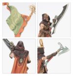 WOOD ELF REALMS BATTALION. Los ejércitos de los Elfos Silvanos se alzan de forma natural en tiempos de guerra. Tropas de toda índole convergen el centro del conflicto y sus gentes de a pie desempolvan los arcos largos y las lanzas para ponerse al servicio de sus Señores del Claro. Incluso los más humildes guerreros poseen una gracia y una habilidad que los convierten en una amenaza para cualquier enemigo. Con esta caja puedes montar el núcleo de un ejército de Wood Elf Realms para Warhammer: The Old World. Los Wild Riders y las Sisters of the Thorn, su caballería de élite, lideran la carga mientras los Wildwood Rangers y la Eternal Guard actúan como tropas de choque. Una numerosa unidad de la Glade Guard, armada con Asrai longbows, brinda apoyo al resto del ejército. Los Wildwood Rangers o la Eternal Guard pueden montarse como una unidad grande o como dos unidades de diez guerreros, cada una con su propio champion, standard bearer y musician opcionales. Las cabezas y armas son intercambiables y la Eternal Guard puede equiparse con escudos opcionales.