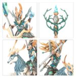 WOOD ELF REALMS BATTALION. Los ejércitos de los Elfos Silvanos se alzan de forma natural en tiempos de guerra. Tropas de toda índole convergen el centro del conflicto y sus gentes de a pie desempolvan los arcos largos y las lanzas para ponerse al servicio de sus Señores del Claro. Incluso los más humildes guerreros poseen una gracia y una habilidad que los convierten en una amenaza para cualquier enemigo. Con esta caja puedes montar el núcleo de un ejército de Wood Elf Realms para Warhammer: The Old World. Los Wild Riders y las Sisters of the Thorn, su caballería de élite, lideran la carga mientras los Wildwood Rangers y la Eternal Guard actúan como tropas de choque. Una numerosa unidad de la Glade Guard, armada con Asrai longbows, brinda apoyo al resto del ejército. Los Wildwood Rangers o la Eternal Guard pueden montarse como una unidad grande o como dos unidades de diez guerreros, cada una con su propio champion, standard bearer y musician opcionales. Las cabezas y armas son intercambiables y la Eternal Guard puede equiparse con escudos opcionales.