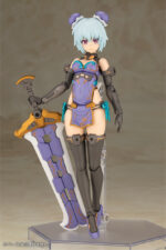 FRAME ARMS GIRL MAQUETA PLASTIC MODEL KIT HRESVELGR QIPAO VER. 17 CM.  Es una re-imaginación del diseño original de mecha de Tomotake Kinoshita HRESVELGR transformado en un personaje femenino original ilustrado por E-ji Komatsu.