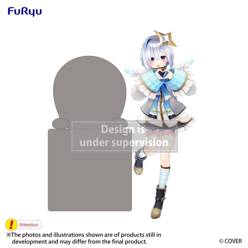 Amane kanata hololive production hikkake. Llega la figura de amane kanata a la colección hikkake de furyu. Tiene una altura de 10 cm y está basada en la cantante virtual del grupo "hololive production". Fabricada en atbc-pvc y abs.