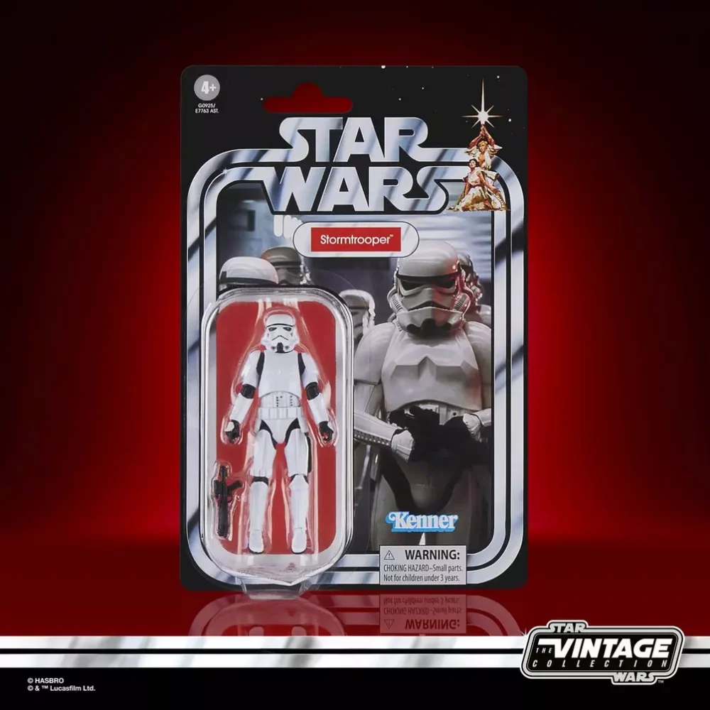 Esta figura inspirada en un Soldado de asalto, de Star Wars: Una nueva esperanza, mide 9,5 cm y es una increíble adición a toda colección. Inspiradas en la línea original, estas figuras coleccionables y sus embalajes cuentan con detalles y diseños premium. Asimismo, la decoración alcanza el nivel de un objeto de colección que los fans conocen y aman. ¡Que la Fuerza te acompañe!