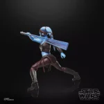STAR WARS THE BLACK SERIES AAYLA SECURA. La línea Star Wars The Black Series incluye figuras, vehículos y artículos para juego de rol inspirados en los más de 40 años de legado que nos ha dado la galaxia de Star Wars. Para que los fans puedan recrear escenas galácticas de los cómics, las películas y las series con fidelidad. Con características y detalles excelentes, la línea The Black Series personifica la calidad y el realismo que los devotos de Star Wars adoran. ¡Que la Fuerza te acompañe!