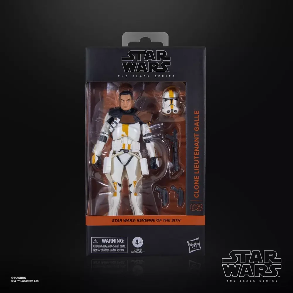 La línea Star Wars The Black Series incluye figuras, vehículos y artículos para juego de rol inspirados en los más de 40 años de legado que nos ha dado la galaxia de Star Wars. Para que los fans puedan recrear escenas galácticas de los cómics, las películas y las series con fidelidad. Con características y detalles excelentes, la línea The Black Series personifica la calidad y el realismo que los devotos de Star Wars adoran. ¡Que la Fuerza te acompañe!
