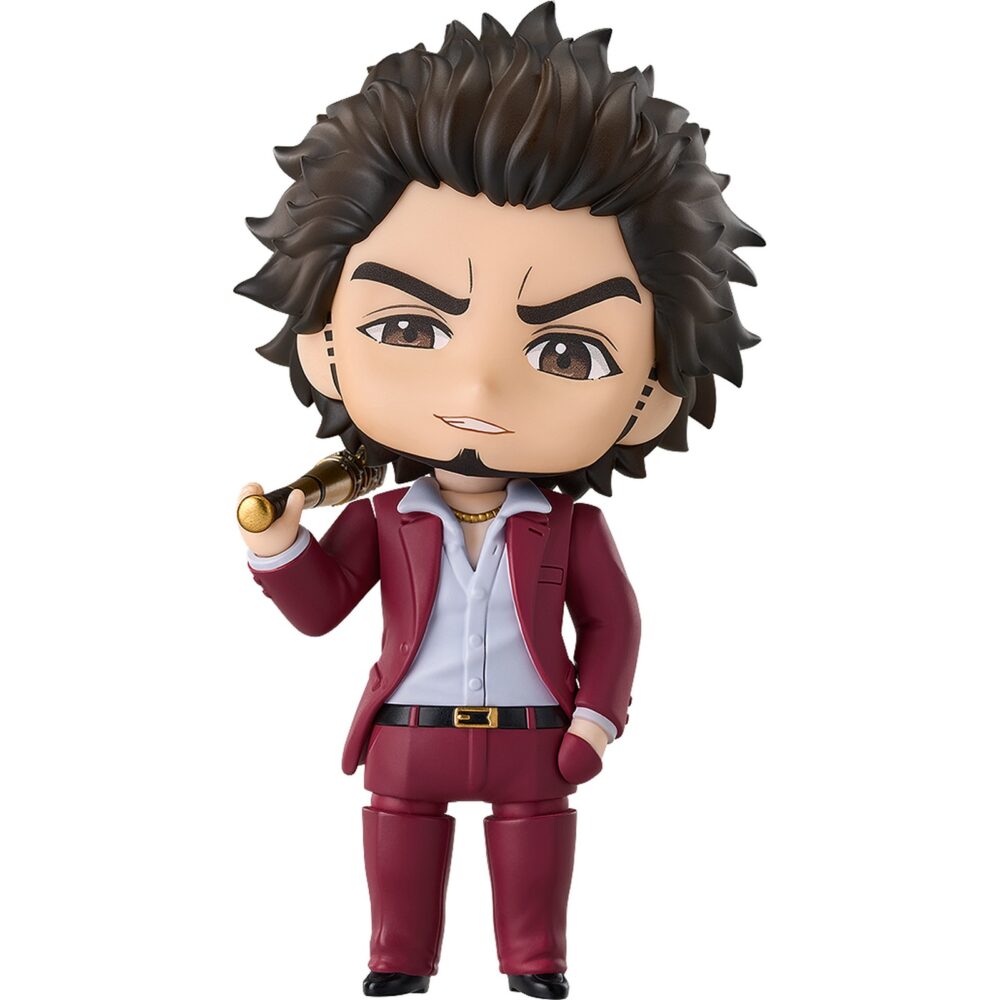 Ichiban kasuga yakuza nendoroid. Se incorpora a la colección nendoroid de good smile arts shanghai la figura de 10 cm de ichiban kasuga, uno de los personajes principales de la saga de videojuegos "yakuza" a partir de "yakuza: like a dragon".   contiene 3x placas faciales (cara sonriente, de batalla y contenta) y diversos accesorios: 1x bate de béisbol, 1x bebida energética, 1x smartphone, 1x base con soporte y otras partes opcionales para diferentes poses.   puedes mostrarla junto a kazuma kiryu figura 10 cm yakuza nendoroid (se vende por separado).