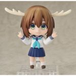 NOKO SHIKANOKO MY DEER FRIEND NOKOTAN NENDOROID. Good Smile Arts Shanghai presenta, dentro de su línea Nendoroid, la figura de Noko Shikanoko, del anime "My Deer Friend Nokotan". Mide aproximadamente 10 cm e incluye 3x placas faciales (compuesta, relajada y sonriente), así como accesorios únicos como 1x senbei de ciervo, 1x botella de plástico, 1x versión de Nokotan, 1x par de cuernos y otras piezas opcionales para diferentes poses. Se entrega con base incluida