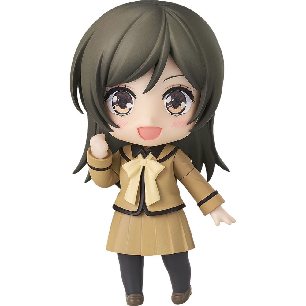 Nanami momozono kamisama kiss nendoroid. Good smile arts shanghai suma a su colección nendoroid la figura de nanami momozono, protagonista optimista del anime "kamisama kisso". Mide aproximadamente 10 cm e incluye 3x placas faciales (sonriente, enfadada y con mueca burlona), además de 1x pañuelo, 1x figura de mamoru y otras piezas para recrear diversas escenas. Se entrega con base incluida.