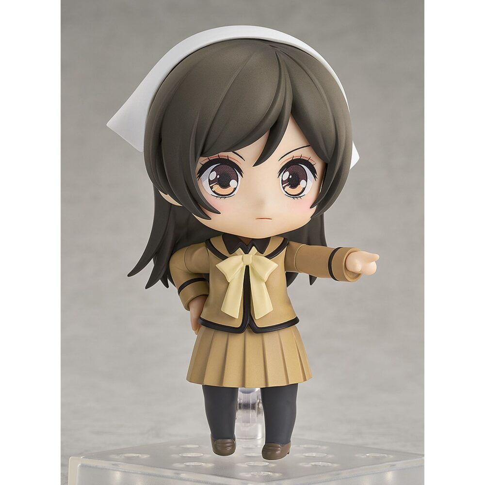 Nanami momozono kamisama kiss nendoroid. Good smile arts shanghai suma a su colección nendoroid la figura de nanami momozono, protagonista optimista del anime "kamisama kisso". Mide aproximadamente 10 cm e incluye 3x placas faciales (sonriente, enfadada y con mueca burlona), además de 1x pañuelo, 1x figura de mamoru y otras piezas para recrear diversas escenas. Se entrega con base incluida.