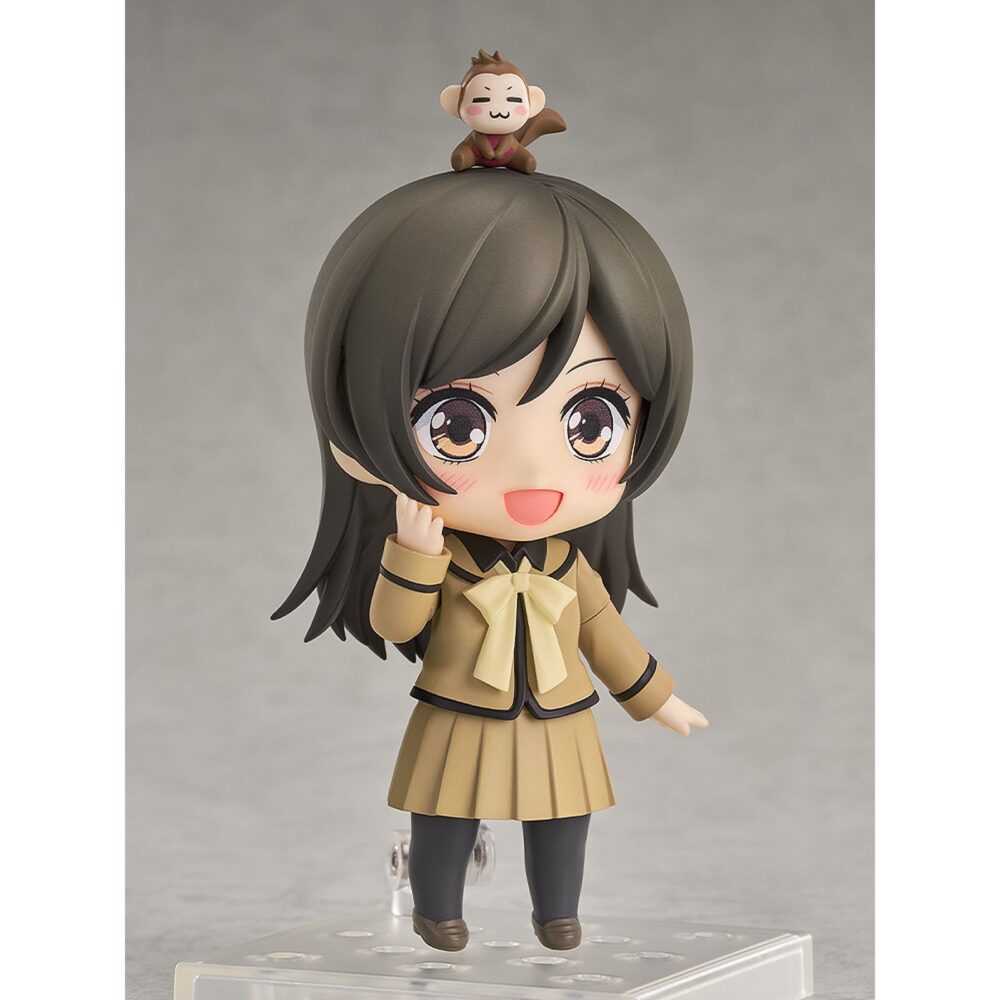 Nanami momozono kamisama kiss nendoroid. Good smile arts shanghai suma a su colección nendoroid la figura de nanami momozono, protagonista optimista del anime "kamisama kisso". Mide aproximadamente 10 cm e incluye 3x placas faciales (sonriente, enfadada y con mueca burlona), además de 1x pañuelo, 1x figura de mamoru y otras piezas para recrear diversas escenas. Se entrega con base incluida.