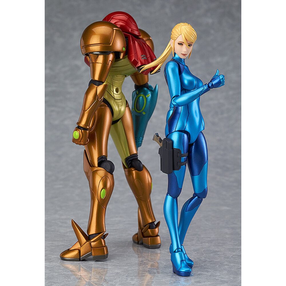 Samus aran metroid other m figma. Good smile company vuelve a presentar, dentro de la colección figma, la figura de samus aran con la armadura biomecánica creada por los chozo.   tiene una altura de 15 cm y está basada en el personaje del videojuego para nintendo wii "metroid: other m".   contiene 2x efectos de rayo, 1x parte para posar sus misiles de disparo, 5x manos izquierdas, la popular morfoesfera y 1x base articulada.   puedes exponerla junto a samus aran zero suit version figura 13,5 cm metroid other m figma (se vende por separado).