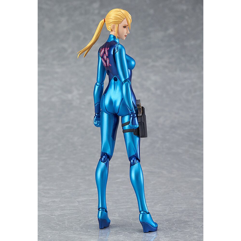 Samus aran zero suit version metroid other m figma. Desde el videojuego para nintendo wii "metroid: other m" regresa esta impresionante figura de samus aran. La protagonista del videojuego, en su versión zero suit, está hecha en pvc y mide 13,5 cm de altura. Pertenece a la colección figma de good smile company e incluye manos intercambiables, 1x pistola, 1x casco, 1x parte del pelo para mostrar a samus más joven y 1x base articulada. Puedes exponerla junto a samus aran figura 15 cm metroid other m figma (se vende por separado).
