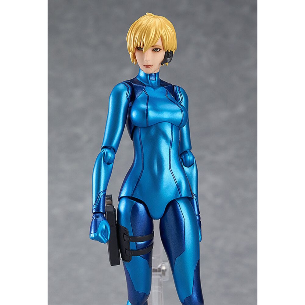 Samus aran zero suit version metroid other m figma. Desde el videojuego para nintendo wii "metroid: other m" regresa esta impresionante figura de samus aran. La protagonista del videojuego, en su versión zero suit, está hecha en pvc y mide 13,5 cm de altura. Pertenece a la colección figma de good smile company e incluye manos intercambiables, 1x pistola, 1x casco, 1x parte del pelo para mostrar a samus más joven y 1x base articulada. Puedes exponerla junto a samus aran figura 15 cm metroid other m figma (se vende por separado).